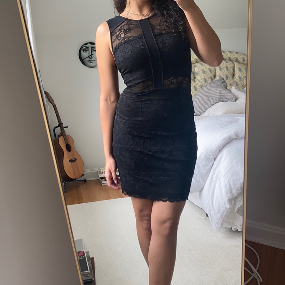 GUESS Black Mini Dress